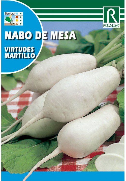 nabo de mesa virtudes martillo