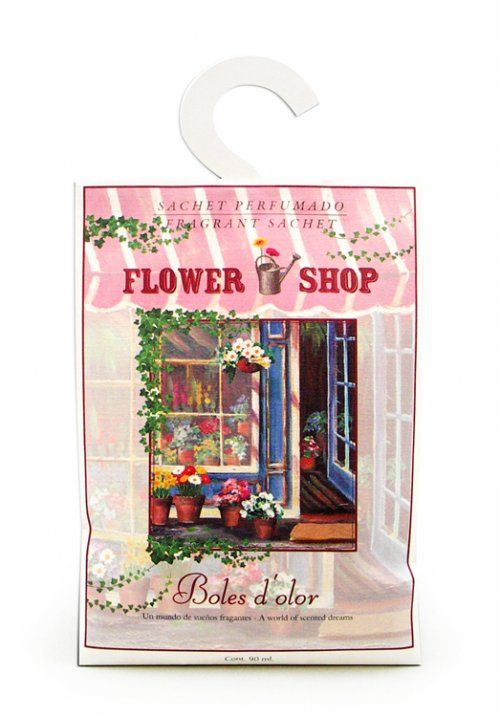 sachet percha flower shop