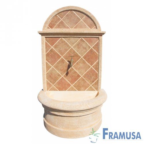 FUENTE PARED AZULEJO